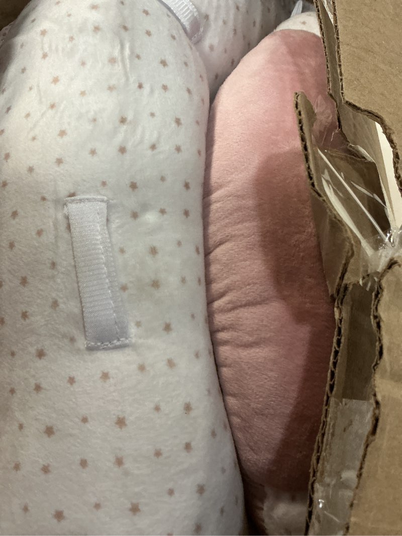 Condition photo showing Good Condition for aila+aiden 2-in-1 tummy time mat and seated support with two toys – for newborns and babies – includes detachable cushion for supervised play & head/neck development (blush)