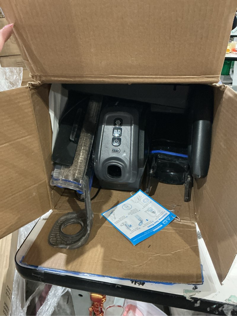 Condition photo showing As Is for bissell crosswave omnifind cordless wet dry vacuum with furfinder headlights, multi-surface hard floor cleaner, 3967f