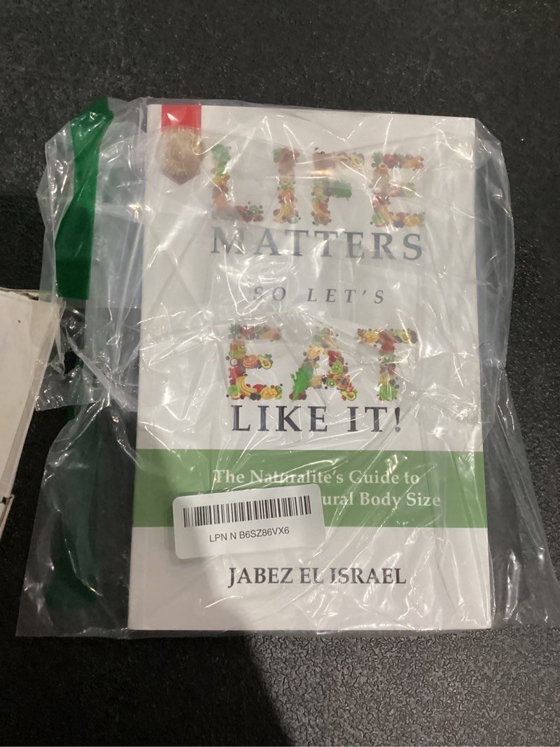 Condition photo showing Good Condition for Life Matters So Let's Eat Like It! A Priceless Guide to Attain Your Natural Body Size
