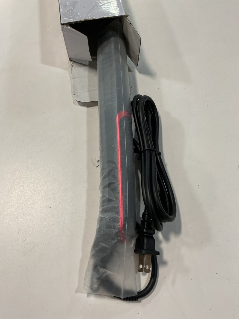 Condition photo showing New/Like New for Cordless Hair Straightener, 2 in 1 Portable Mini Ceramic Flat Iron and Curler, USB-C Rechargeable Tr ( Black/Red)