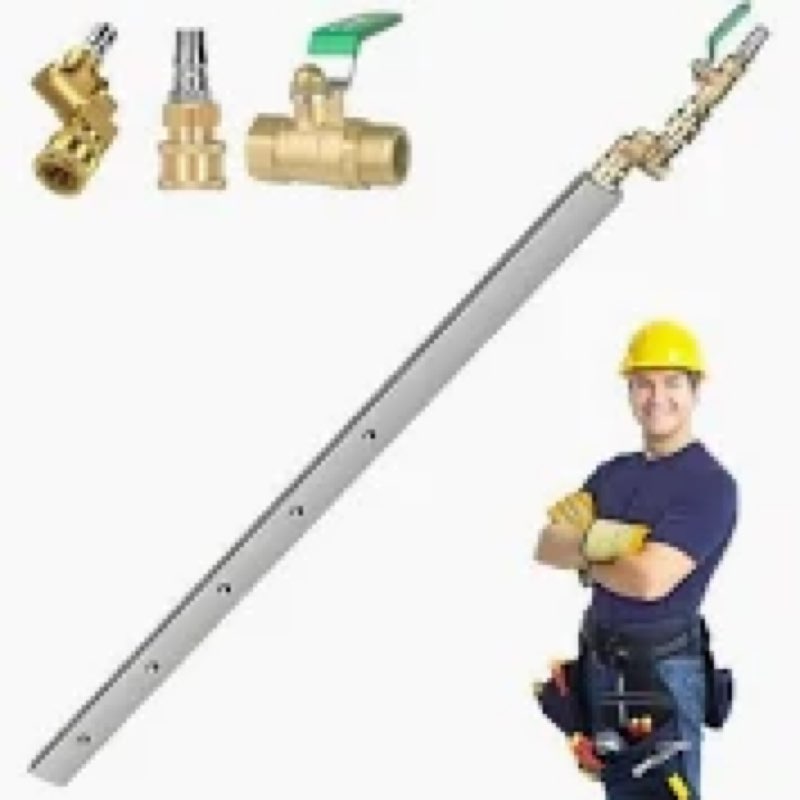 FREEYOU 40" Radiator Cleaning Wand for Car,Truck and Other Vehicles,Water and Air Dual-Use 4500 PSI 
