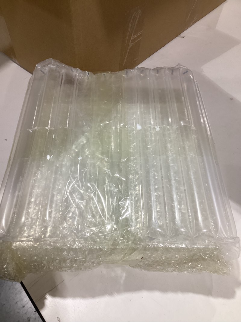 yerliker 12 sets 20'' tall acrylic flower vase wedding centerpieces flowers stand with hanging glass tealight globe candle holders, crystal garland strands and self adhesive hook (cuboid)