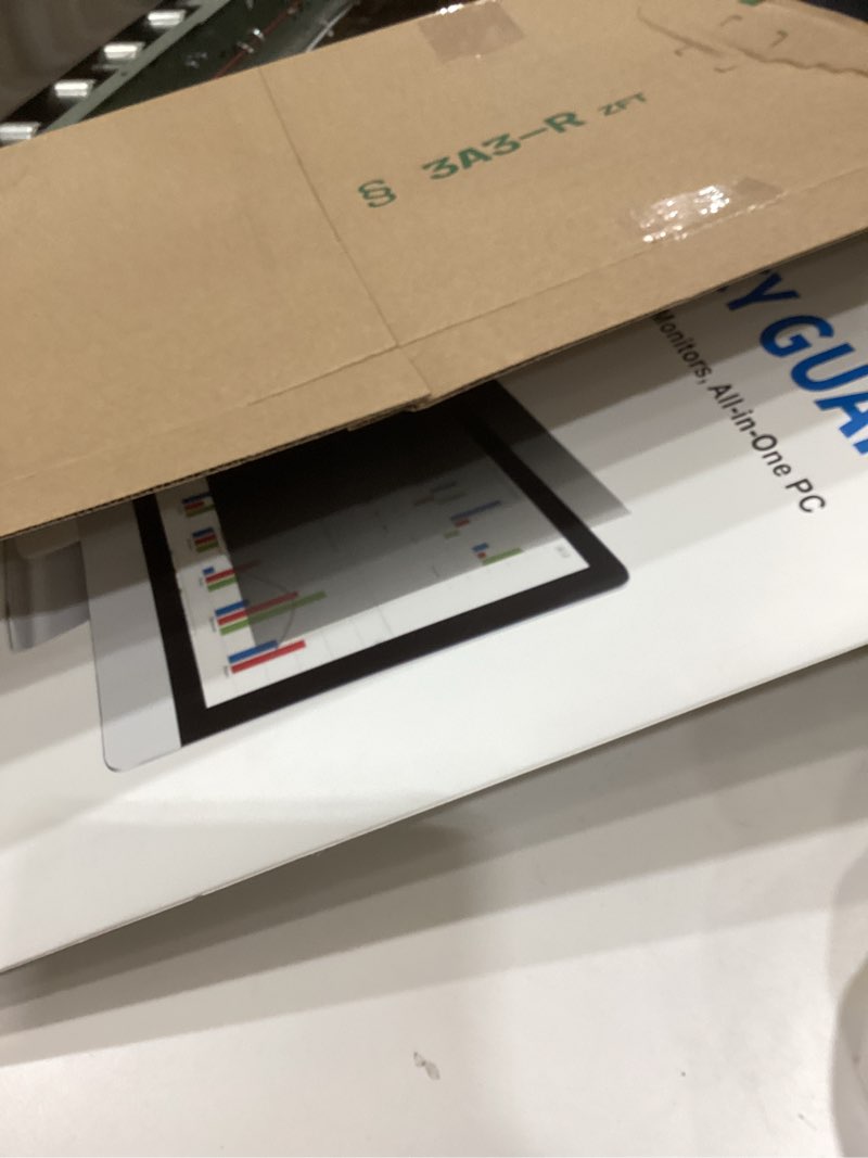 Condition photo showing As Is for 32 inch Computer Privacy Screen Filter for 16:9 Aspect Ratio Widescreen Monitor,32in Curved Computer Monitor Privacy Shield Anti Glare Blue Light Eye Protection, Anti-Scratch Removable Protector Film 32'' Privacy Screen (16:9)