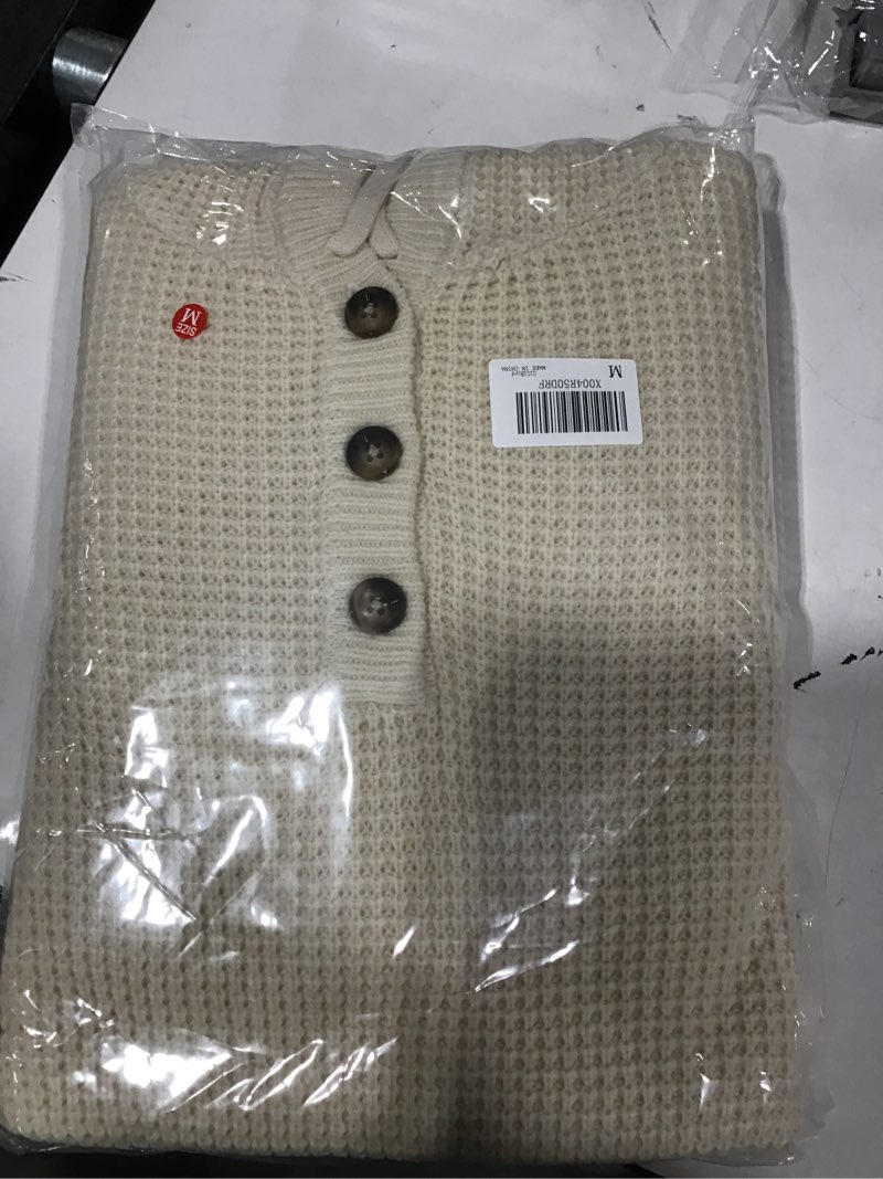 Condition photo showing Good Condition for cicibird women fall sweater dress knit v neck pullover casual long sleeve short dresses with pockets beige medium