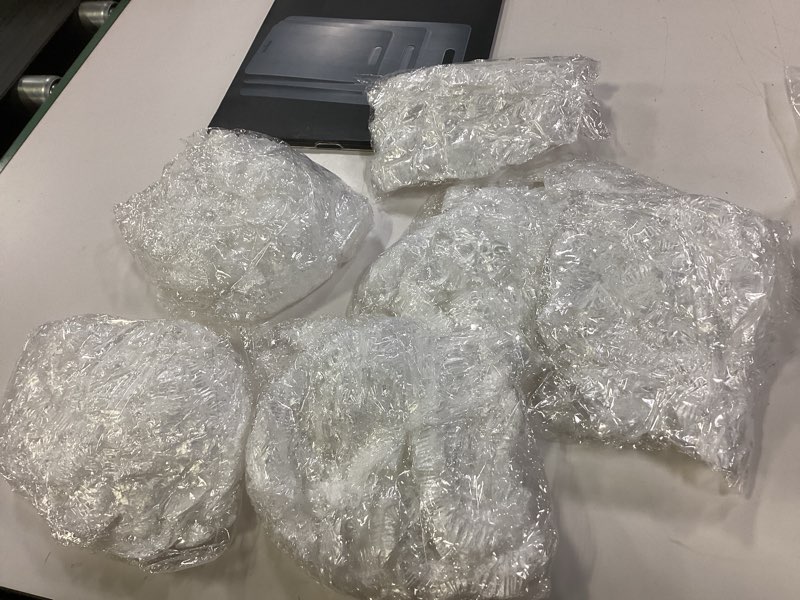 Condition photo showing Good Condition for 300 Transparent Pedicure Liners Disposable Unbreakable Pedi Liners Disposable Fits Most Tub and Pedicure Foot Spa Home Use