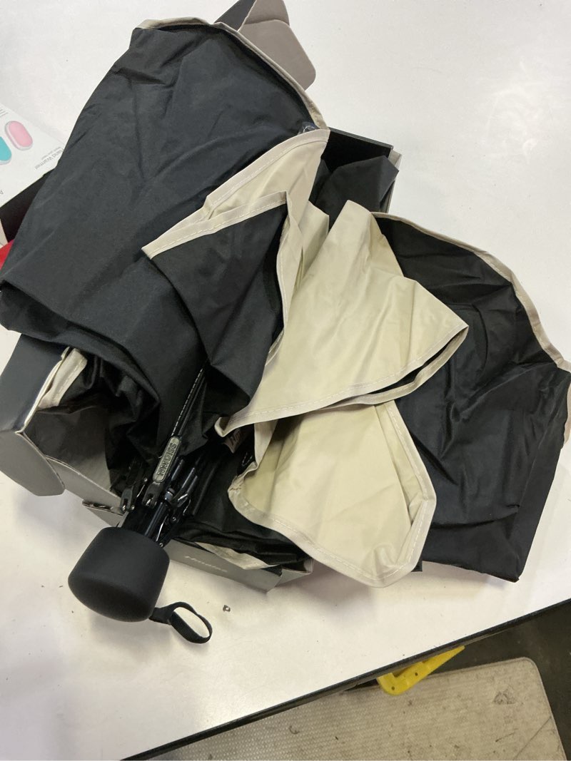 Condition photo showing Good Condition for [upgraded] nmoiss windshield sun shade umbrella [vinyl coating heat shield] | protect car from sun rays & heat damage keep cool and protect interior, spring structure edge medium 56" l x 31" w