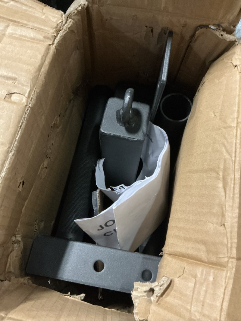 Condition photo showing As Is for Yes4All Heavy Duty Wall Mounted Pull Up Bar – Multi-Grip Ceiling/Joist Mount Chin-Up Bar for Home Gym Strength Training, 300 lb Capacity, 5 Grip, Steel, Joist Mount, Black F. Joist Mounted