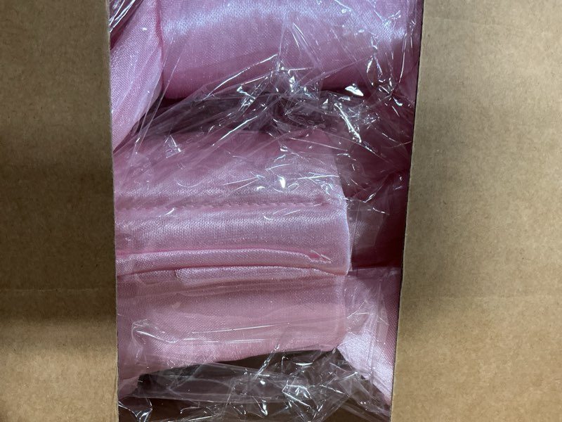 Condition photo showing New/Like New for Havawish 3 Set Valentines Extra Large Pink Bow Decor 5 ft Giant Satin Bow Tree Topper with Long Tull