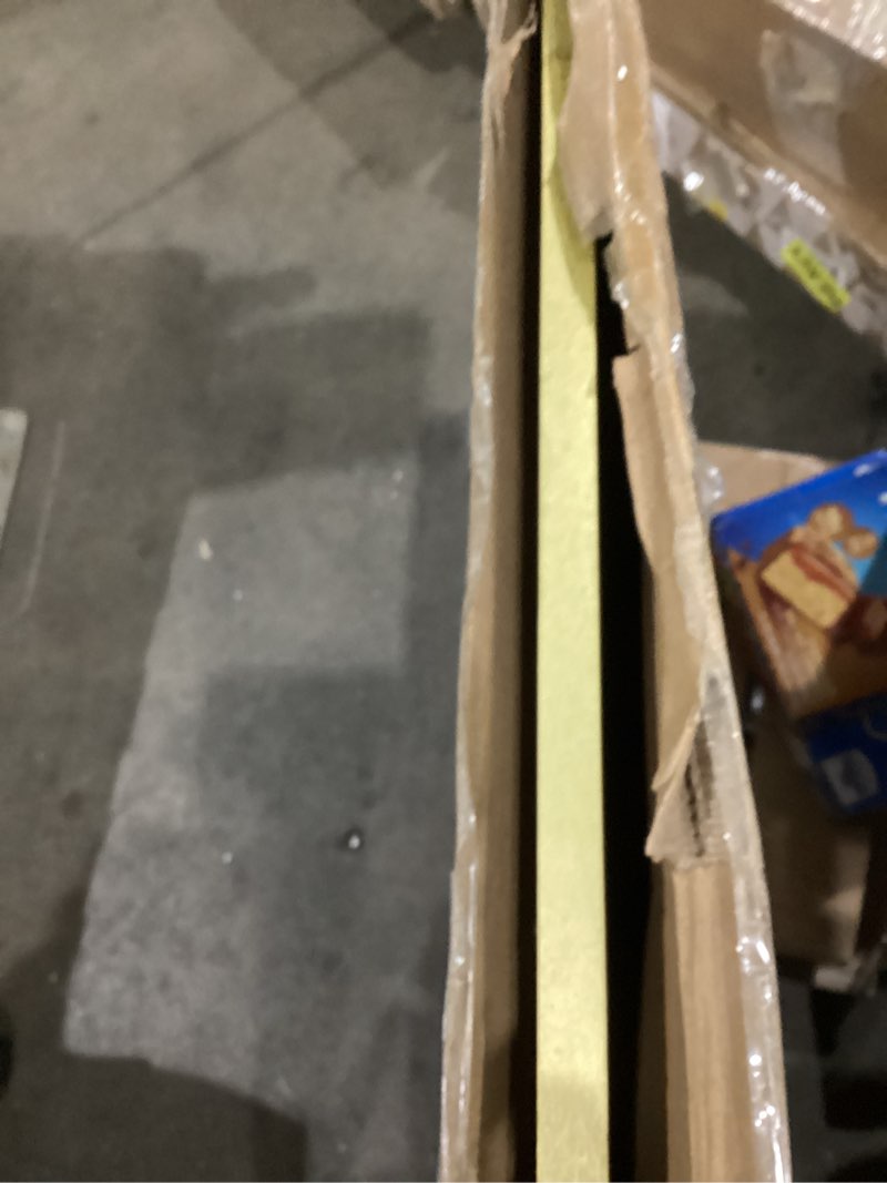 Condition photo showing As Is for upsimples 18x24 Picture Frame, Display Pictures 16x20 with Mat or 18 x 24 Without, Wall Hanging Poster Frames, Gold, 1 Pack Gold 18x24