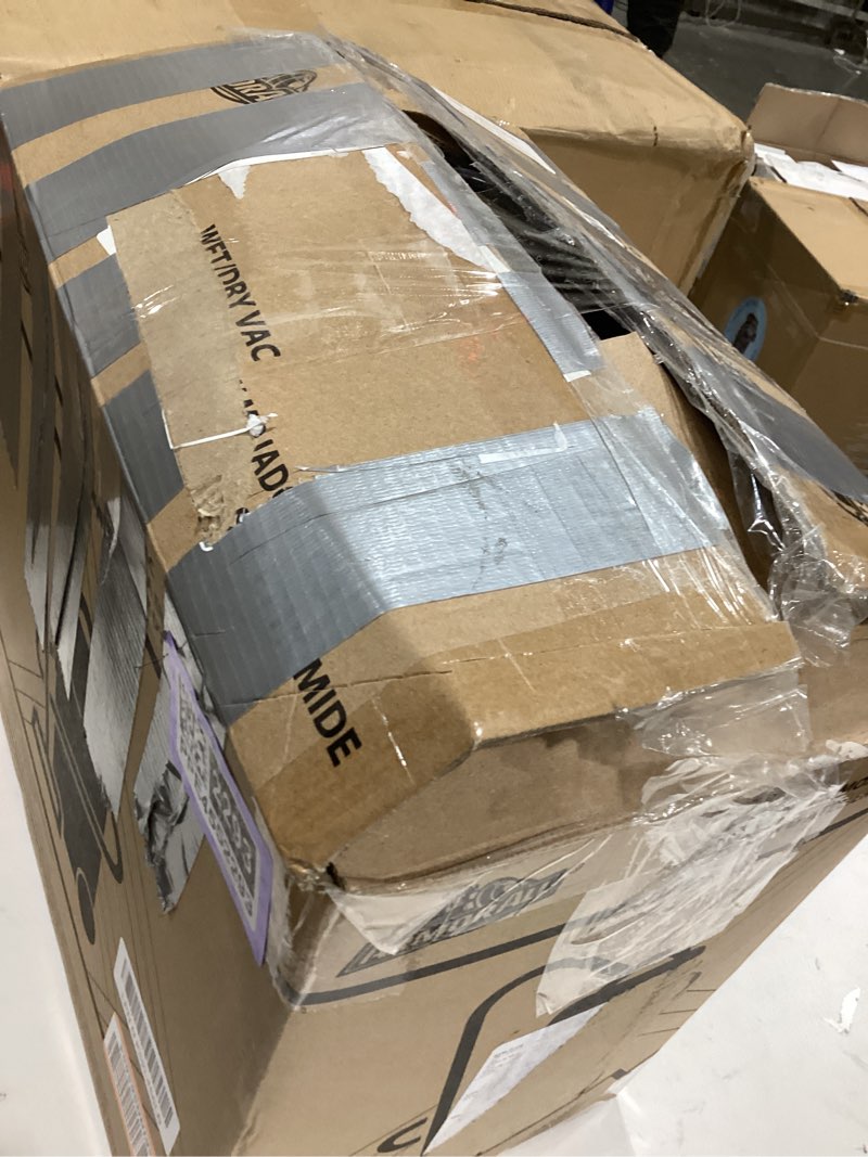 Condition photo showing As Is for Wet dry vacuum 