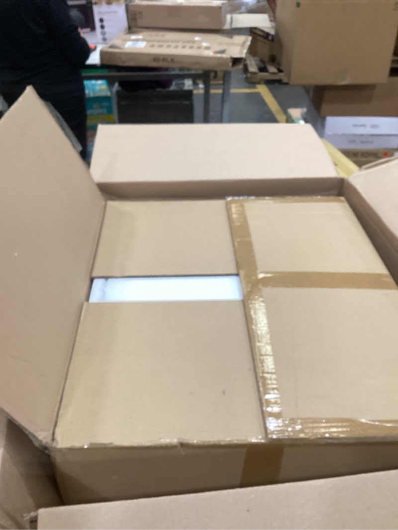 Condition photo showing As Is for 2 tray commercial countertop bakery display case 21.6" x 15.7" x 15.7" acrylic pastry display case with serving tong, bread display case with front & rear doors