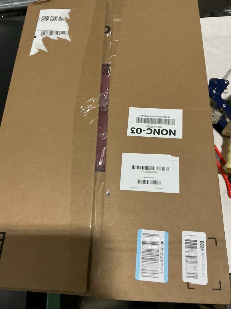 Condition photo showing Good Condition for Klear Vu Omega Non-Slip Rocking Chair Cushion Set, Assembled in USA, Thick Padding & Tufted Design, Includes Seat Pad & Back Pillow with Ties, 17x17 Inches, 2-Piece Set, Tyson Red