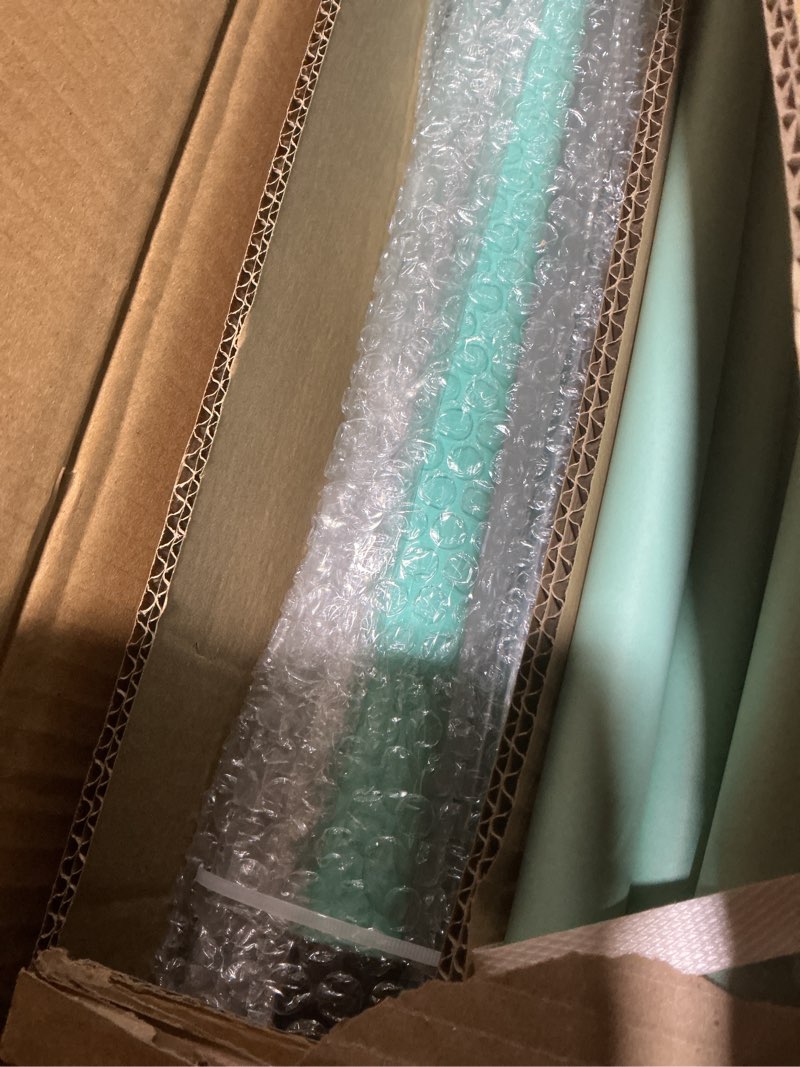 Condition photo showing Good Condition for MARFULA Foldable Gymnastic Bar for Kids Ages 3-12, 9 Height Levels, 200 lbs Weight Capacity, 5 Ft Length Gymnastic Kip Bar with Mat, Gymnastic Equipment for Home and Gym Center Indoor Outdoor Use Turquoise With Mat Kip Bar With Mat
