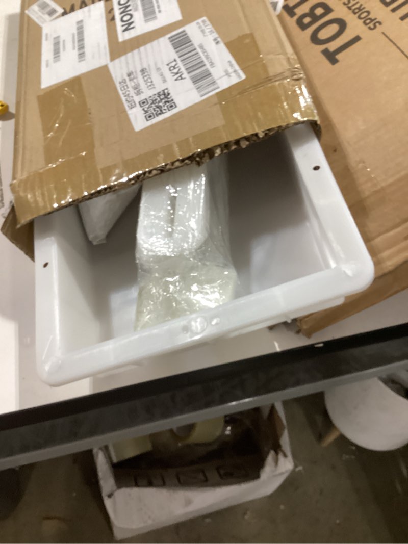 Condition photo showing As Is for kalinta epoxy mold with divider adjustable-15.7x7.9x2.3 in no-seal large resin mold integrated clamping system - perfect for beginners & experienced artists alike-ideal for creative resin art projects 15.7"x7.9"