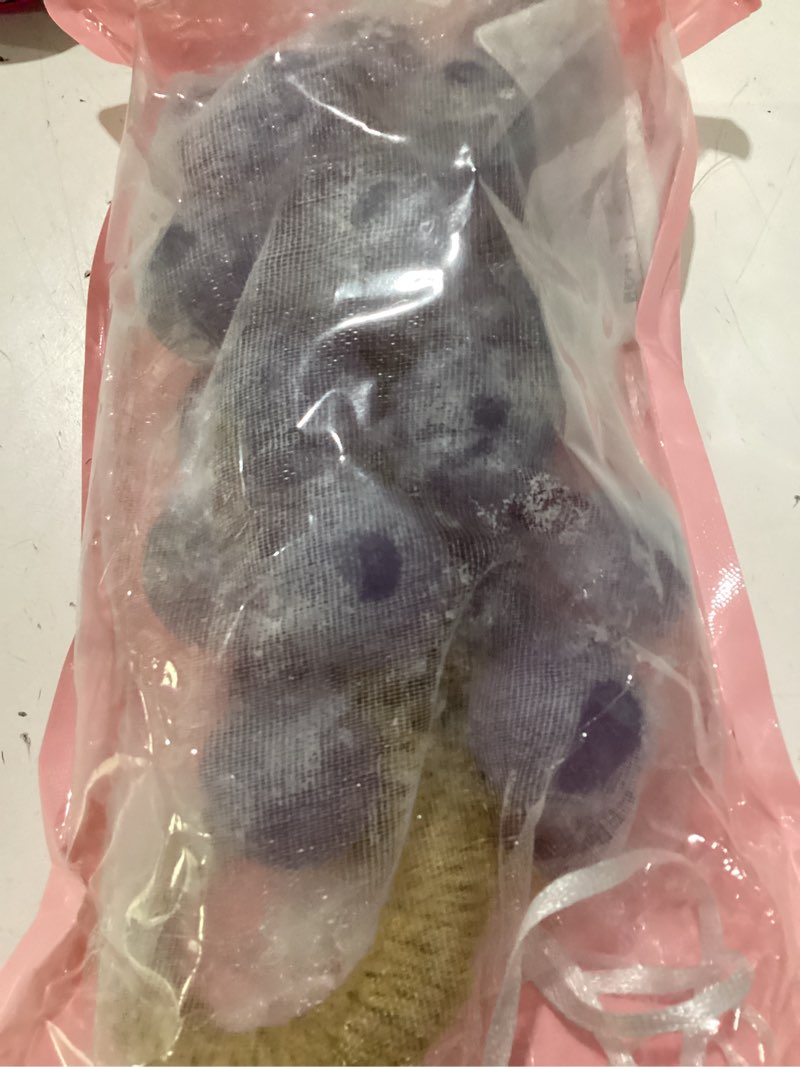 Condition photo showing New/Like New for novacharm handmade grape soap on a rope, decorative lavender scented soap, grape shape hanging soap bar, artisan soap for bathroom decor, gentle cleansing gift soap for home & holiday