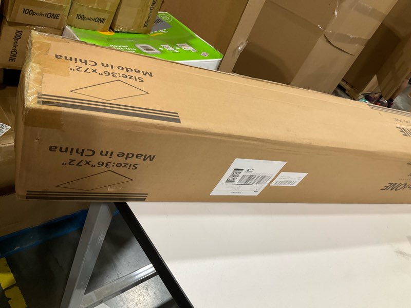 Condition photo showing New/Like New for Front Door Mat for Outside Entry, 72" x 36" Heavy Duty Outdoor Doormat for Entryway to Trap Dirt and Moisture, Non-Slip Waterproof Welcome Mats for Home Entrance 3' x 6' (Rectangular) Black Texture