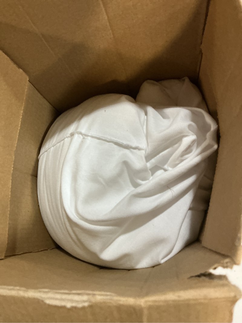 Condition photo showing As Is for nuzzle adjustable firm pillow , luxury standard size bed pillow hotel collection - best adjust height soft cooling pillow for back, stomach or side sleepers - home gifts standard size (set of 1) white