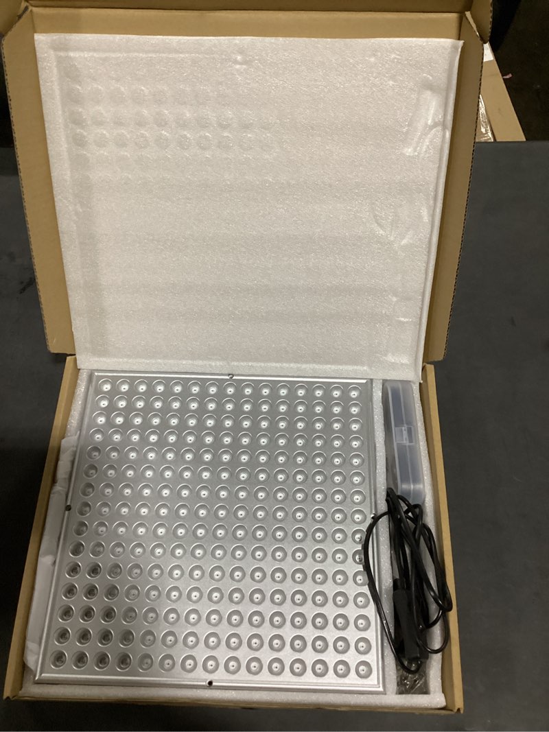 Condition photo showing Good Condition for Red-Light-Therapy-Device - 45W LED Panel Deep 660nm and Near-Infrared 850nm LED Light Combo for Skin Beauty,Pain Relief of Muscles and Joints Silver