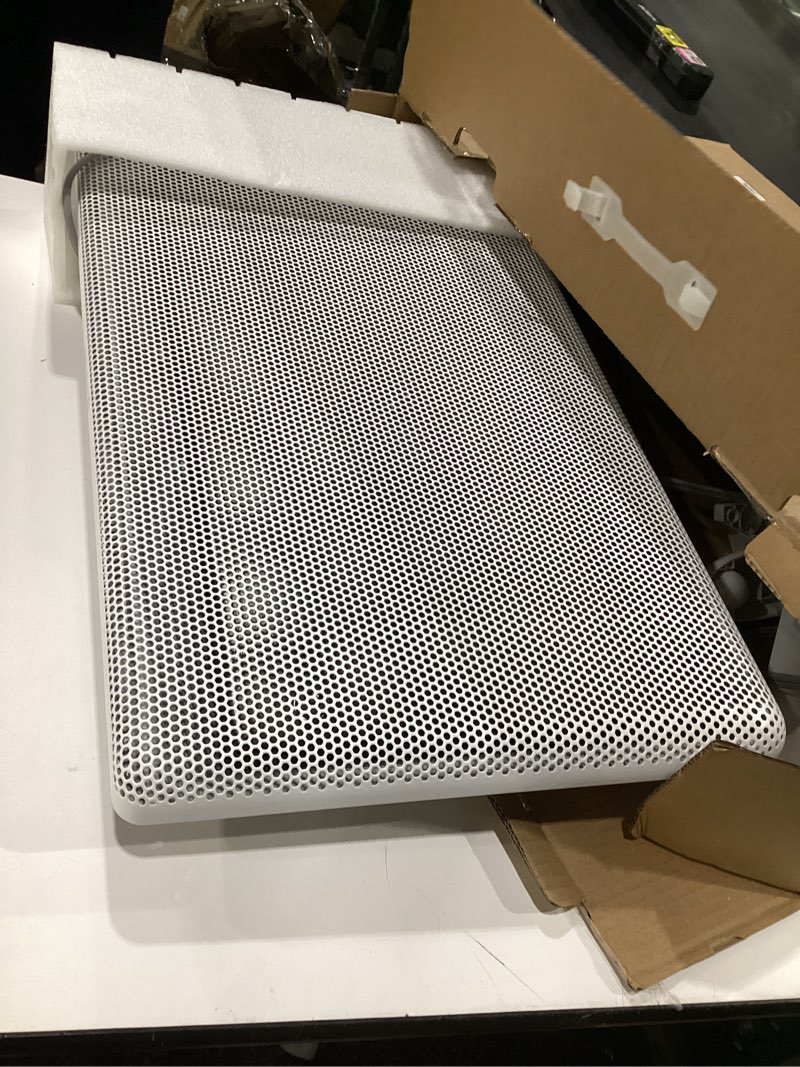 Condition photo showing As Is for (USED, NOT TESTED) Ballu Mica Infrared Space Heater Indoor Use,Large Room Panel Heater with Programmable Thermostat,WiFi App Control,Portable Stand or Wall Mount,Energy Efficient Smart Quiet Heater,Work with Alexa,White