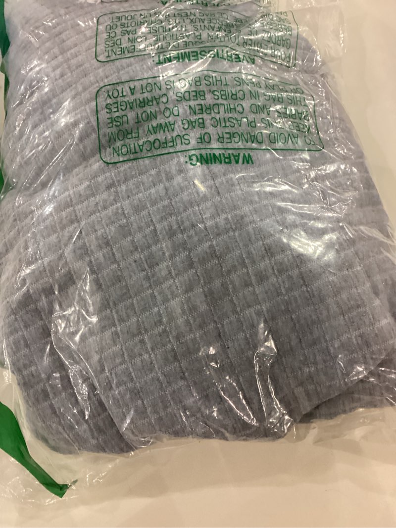 Auxo Mens Hooded Sweatshirt Quilted Big and Tall Hoodies for Men Lightweight Oversized 3/4 Zip Pullo