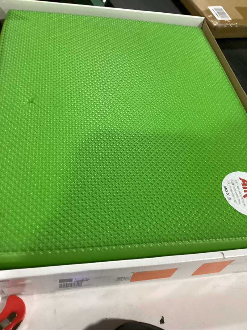 Condition photo showing Good Condition for AIREX Balance Pad – Stability Trainer for Balance, Stretching, Physical Therapy, Exercise, Mobility, Rehabilitation and Core Training Non-Slip Closed Cell Foam Premium Balance Pad Elite Blue