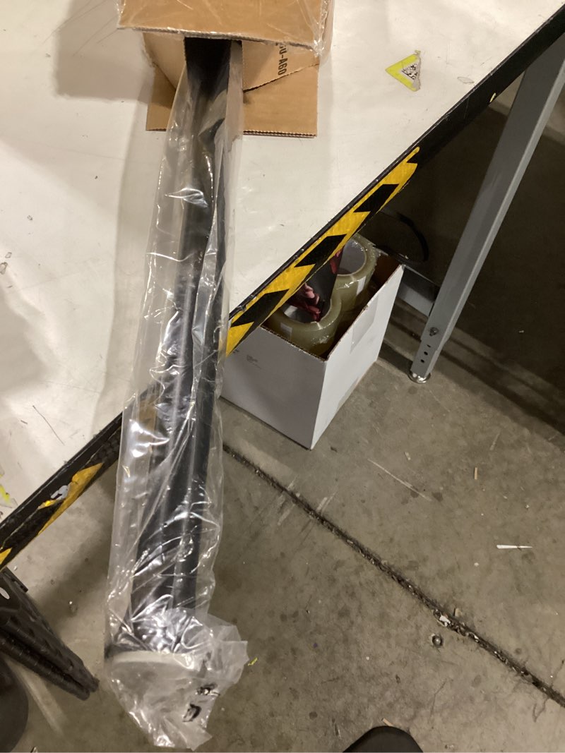 Condition photo showing Good Condition for ALLZONE Heavy Duty Tension Shower Curtain Rod 42-83 Inches for Bathroom, Window, Non-Slip, Adjustable with Strong Spring Pole for Closet, Doorway, No Rust, No Drilling, Black Black 42-83 Inches