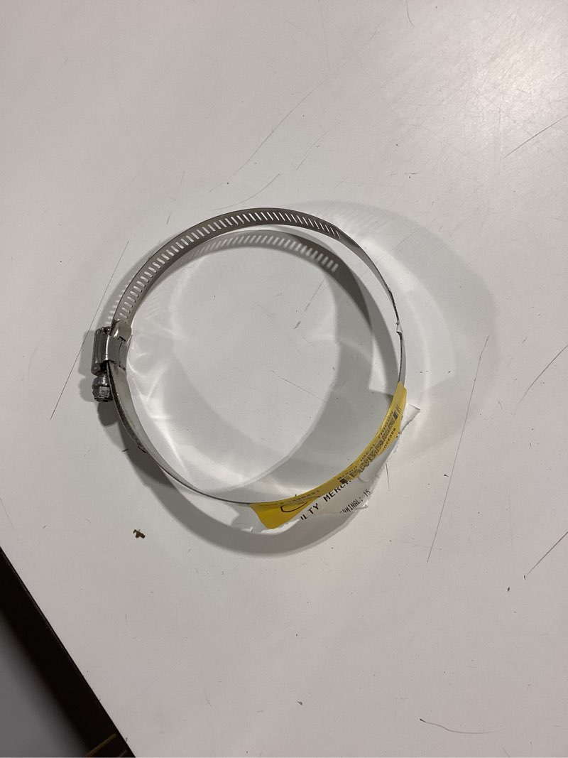 Condition photo showing Good Condition for apollo 3-in to 5-in dia stainless steel adjustable clamp