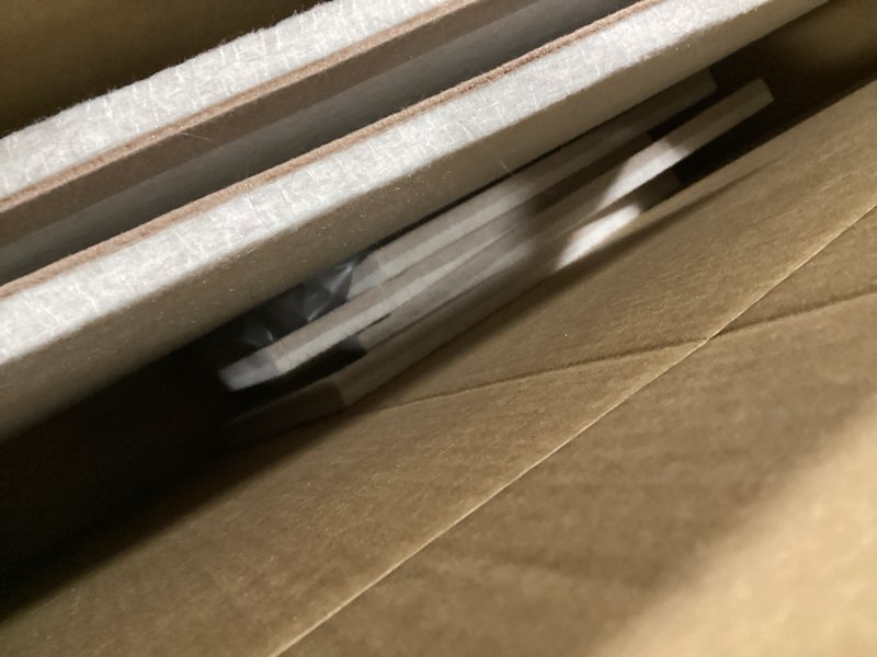 Condition photo showing Good Condition for puzzle board with 4 sorting trays, playing surface with protective cover for 1000 pieces, 31.5" x 23.6" felt display board light camel 31.5" x 23.6" with tray