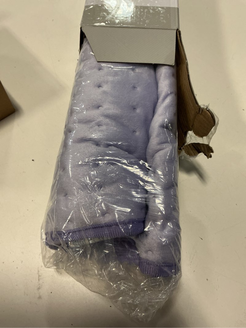 Condition photo showing Good Condition for Heating Pad for Period Cramps, Heating Pad for Back/Neck/Shoulder Muscle Pain, 6 Heating & 4 Timer Setting, Auto Shut Off, Dry/Moist Heat & Machine Washable, Birthday Christmas Gifts for Women Mom Light Purple 12'' x 24''