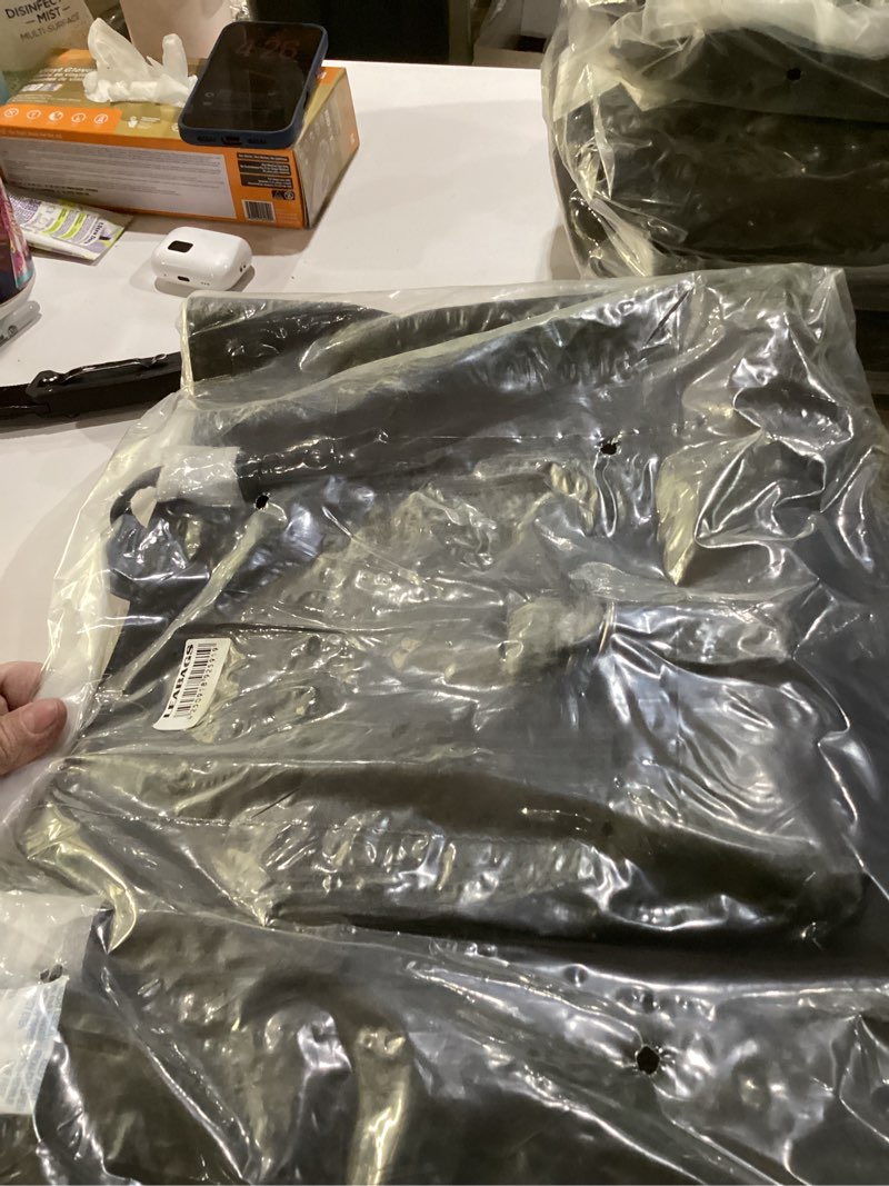 Condition photo showing New/Like New for LEABAGS Verona Shopper I Genuine buffalo leather handbag for women, vintage look I Laptop up to 15 inches I Shoulder bag Black - Suede