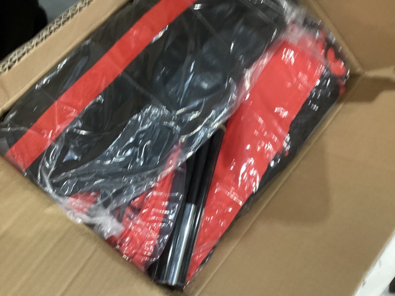 Condition photo showing As Is for ZELUS 7x7ft Baseball Softball Practice Net | Baseball Net with Tee, Baseballs and Carry Bag for Batting Hitting and Pitching Net and tee-Black