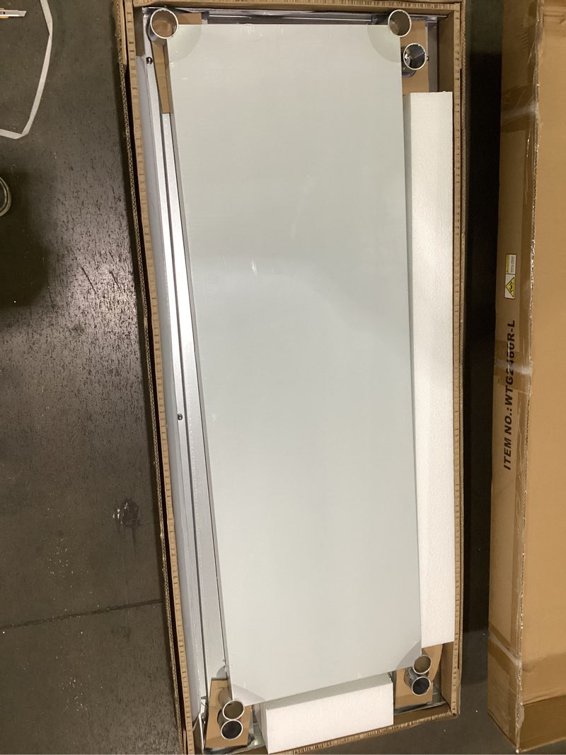 Condition photo showing New/Like New for hardura stainless steel table prep & work table 24 x 60 inches nsf heavy duty commercial with undershelf and backsplash for restaurant kitchen home and hotel 24" x 60"