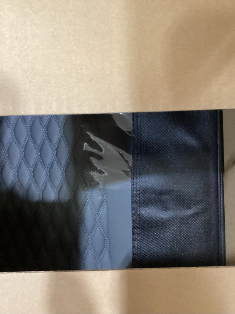 Condition photo showing New/Like New for Coverado Leather Car Seat Covers Full Set, Seat Covers for Car Fit for 2009-2018 Dodge RAM 1500, 2010-2024 2500 3500 Automotive Vehicle Seat Covers Protector for Trucks (Gray) Gray Flat Front&Curved Rear