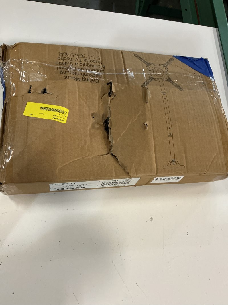 Condition photo showing Good Condition for homount ceiling tv mount for 26"-65" tvs, full motion 8 height adjustable tv wall mount bracket, swivel and tilt, max vesa 400x400mm, holds up to 99 lbs