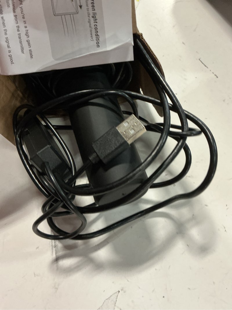 Condition photo showing As Is for 2026 tv antenna indoor,antenna for smart tv 2500+ miles range,hdtv antennas for local channels 360° signal booster reception,portable antenna indoor outdoor support 8k 4k 1080p all tvs-25ft coax cable black