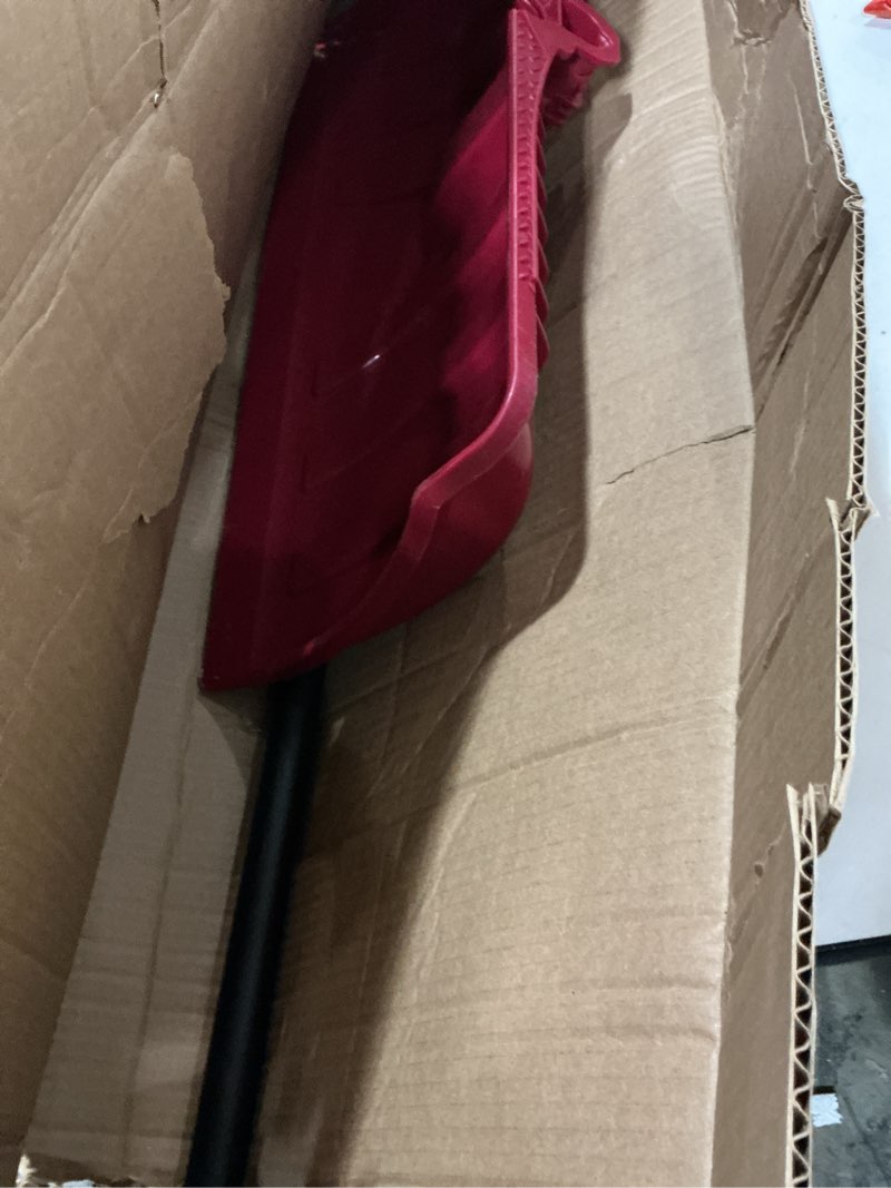 Condition photo showing Good Condition for ERA Premium-Series 28-Inch XL Snow Pusher with Plastic-Edged High-Density Polyethylene Blade Premium series Plastic Edge