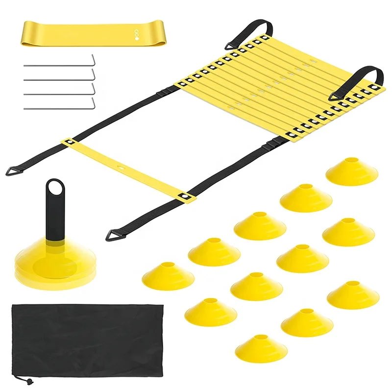 Agility workout jump rope set