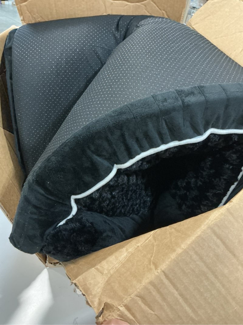 Condition photo showing Good Condition for BFPETHOME Dog Beds for Large Dogs, Orthopedic Dog Bed for Medium Large Dogs,Big Waterproof Couch Pet Bed with Removable Washable Cover 42"L x 30"W x 7"Th Black