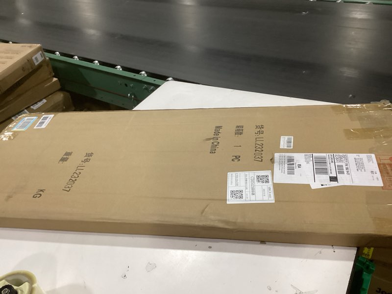 Condition photo showing Good Condition for SOFE Long Framed Bulletin Boards for Walls, 44 X 17 Inches Linen Pin Board, Farmhouse Photo Display 