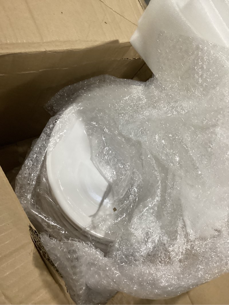 Condition photo showing Good Condition for Dandat 36 Pcs Large Serving Platters Oval Trays White Plates Serving Dish for Wedding Party Restaurant Home Steak, Taco, Sushi, Appetizer, Cake (14 Inch) 36 14 Inch