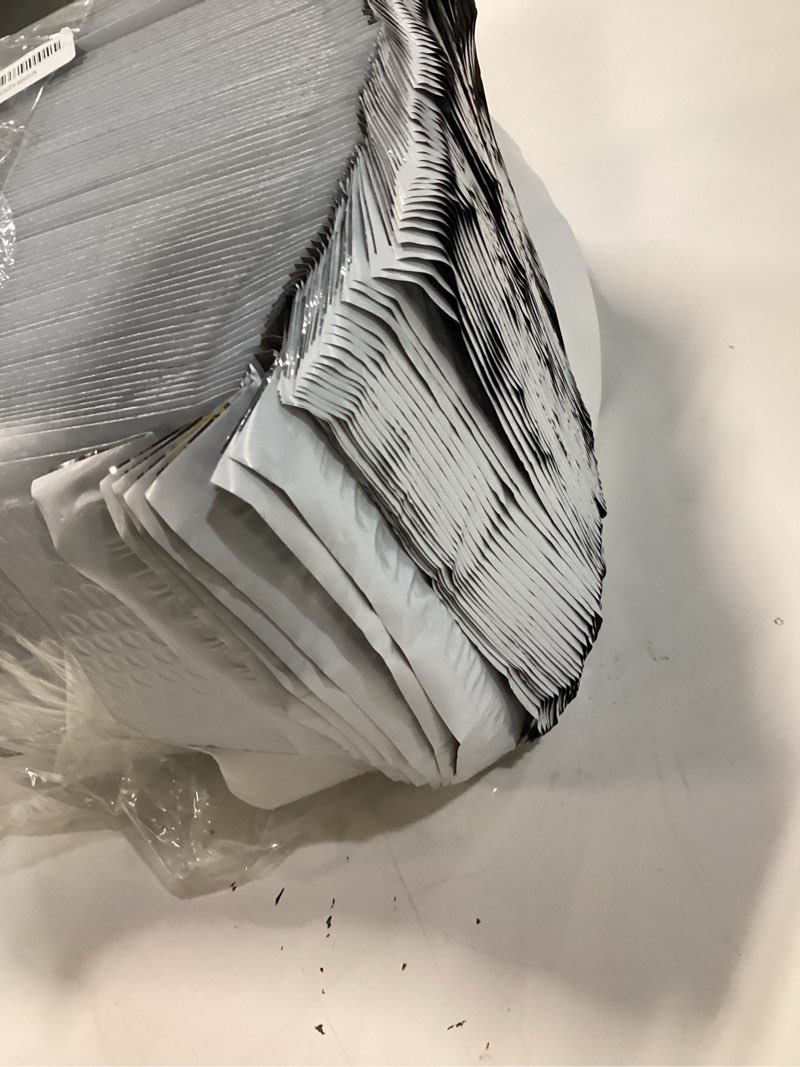 Condition photo showing As Is for bubble mailers 6x10inch 100pack grey bubble mailers self-seal padded mailing envelopes bubble opaque padded mailer for small businesses to package and mail jewelry cosmetics#0?white?grey? 6x10-100pc