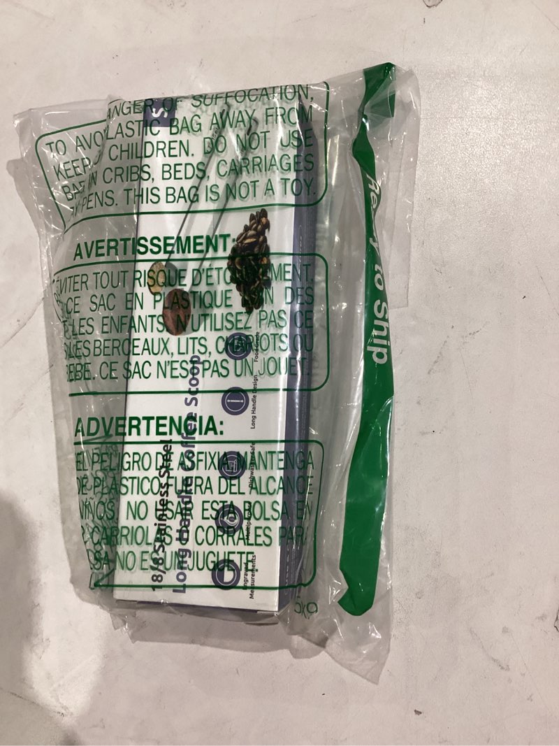 Condition photo showing Good Condition for 18/8 Stainless Steel Coffee Scoop, Doosu Food-Grade Metal Measuring Spoon with 4.3in Long Handle, Tablespoon Scooper for Coffee Beans, Ground Coffee, Espresso, Protein Powders, Tea, Sugar (1 Tbsp) 5.7in (1tbsp)