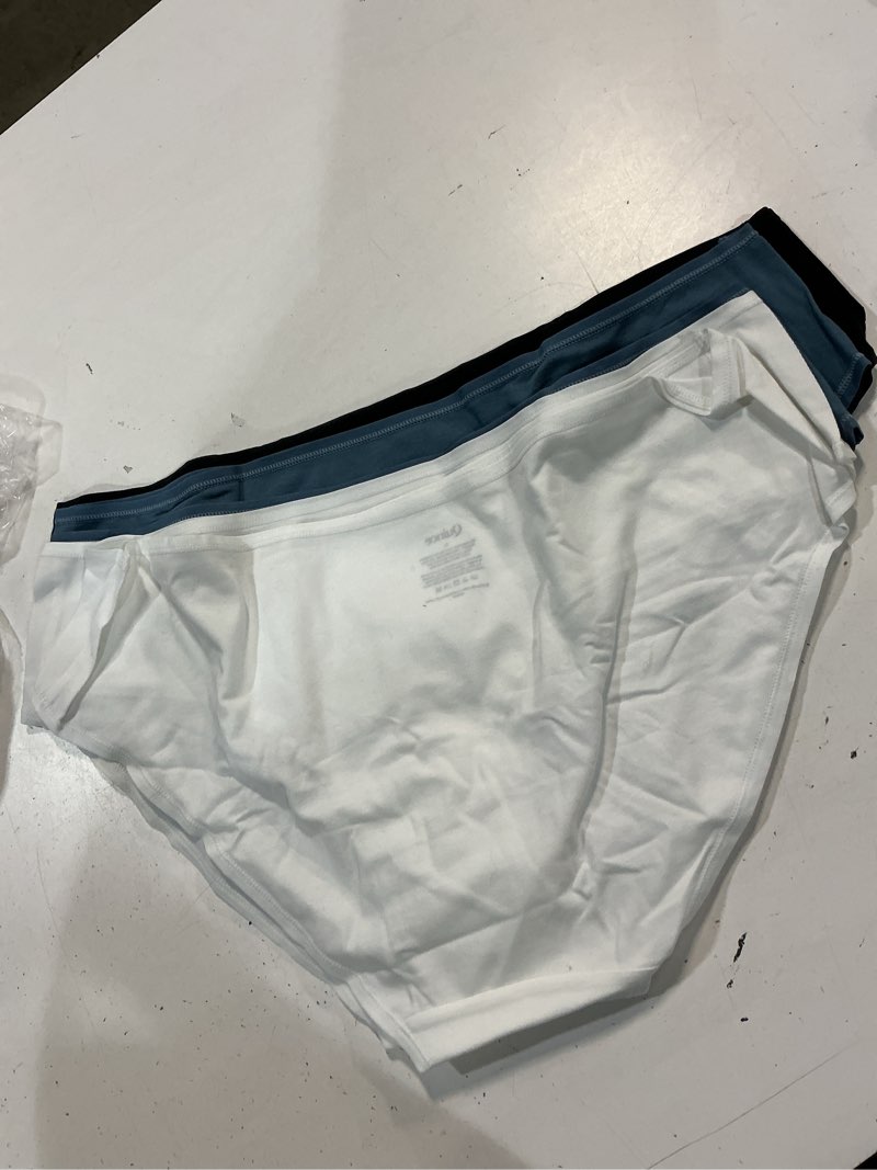 Condition photo showing Good Condition for organic cotton hipster (6-pack), xl, black/soft white/ocean
