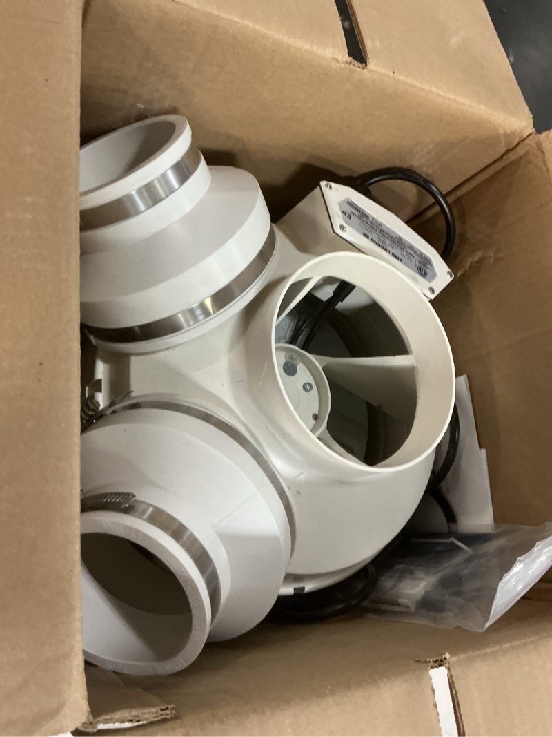 Condition photo showing Good Condition for Festa AMG Legend EC Radon Fan - 3" Installation Kit - Quiet and Energy Efficient Radon Mitigation Inline Fans - Electronically Commutated Motor- High Performance Inline 6" Duct Fan AMG Legend EC 6x3