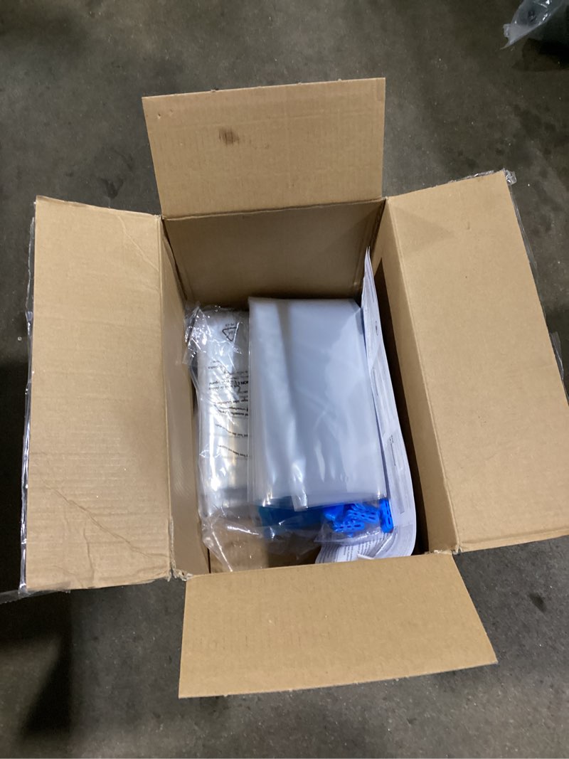 Condition photo showing As Is for cozy essential vacuum storage bags, 80% compression vacuum seal space saver plastic packaging bags for clothes, blankets, pillow, bedding, comforters, sealer clothing storage,35 combo combo 35 combo