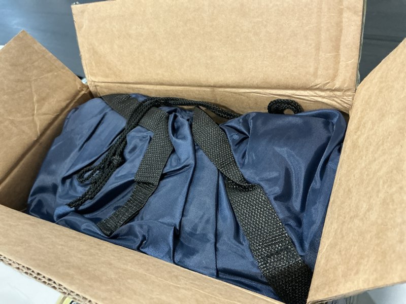Condition photo showing Good Condition for SoundAsleep Products Dream Series Luxury Air Mattress, ComfortCoil Technology, Built-in High Capacity Pump for Home, Camping- Double Height, Adjustable, Inflatable Blow Up, Portable - Twin XL Size Twin XL Blue