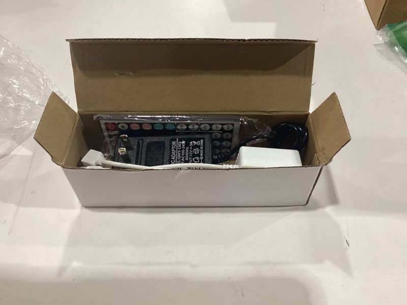 Condition photo showing Good Condition for yiliaw 44 keys ir remote controller kit - includes wireless rectifier control box and dc 12v 3a power supply adapter - replacement control for smd 5050 3528 2835 rgb led strip lights 44-key remote controller + 12v 3a adapder