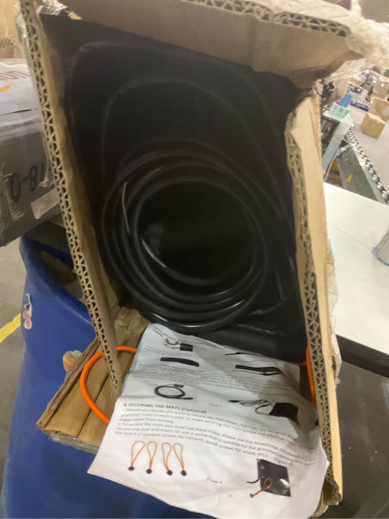 Condition photo showing As Is for 36” snow melting mat