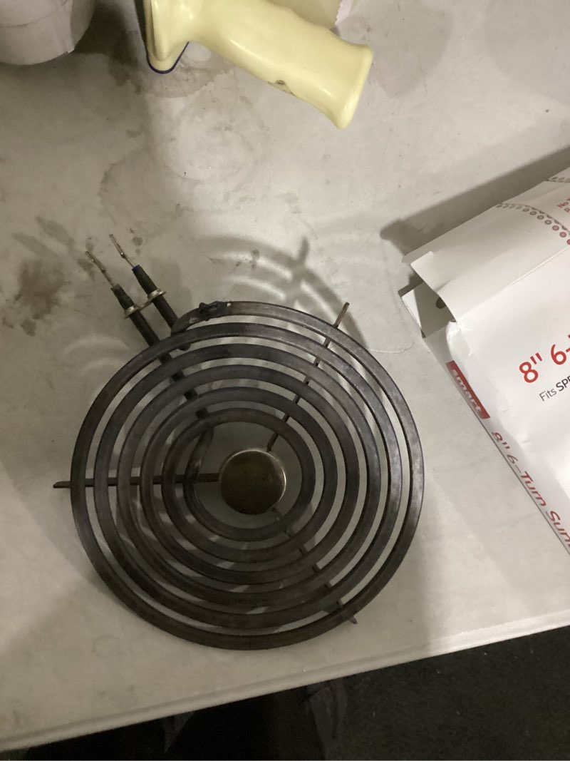 Condition photo showing Good Condition for 8 in. 6-turn surface element fits specific