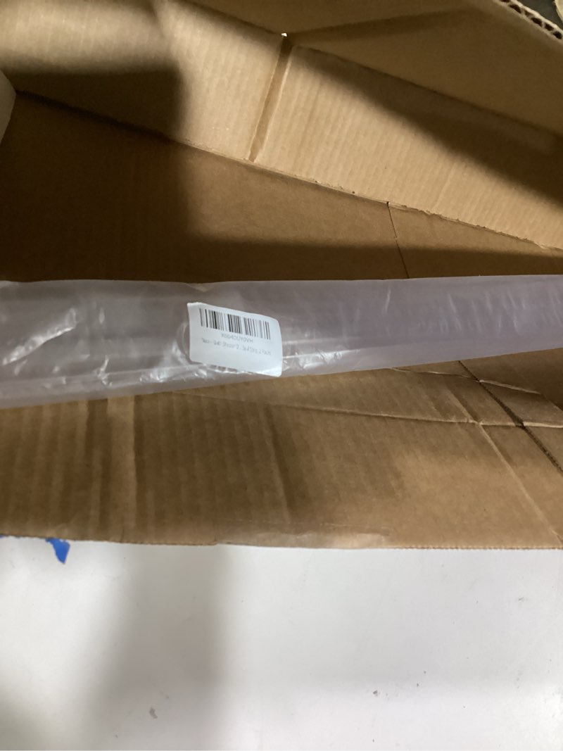 Condition photo showing Good Condition for 2-Pack iBath Shower Door Bottom Seal, Fit 1/4" (6mm) Glass Thick, Ultra Clear Frameles Glass Door Sweep Strips Stop Shower Leaks, Length 39"(992mm) Glass Door Seal Strip with Drip Rail 1/4" with Drip Rail